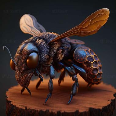 3D model Osmia cornifrons (STL)